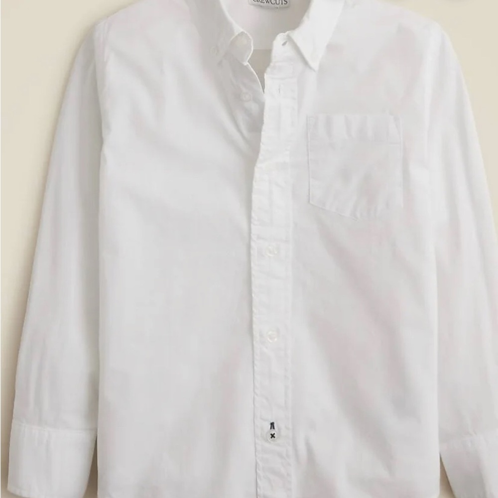 Crewcuts Classic White Button Down Shirt